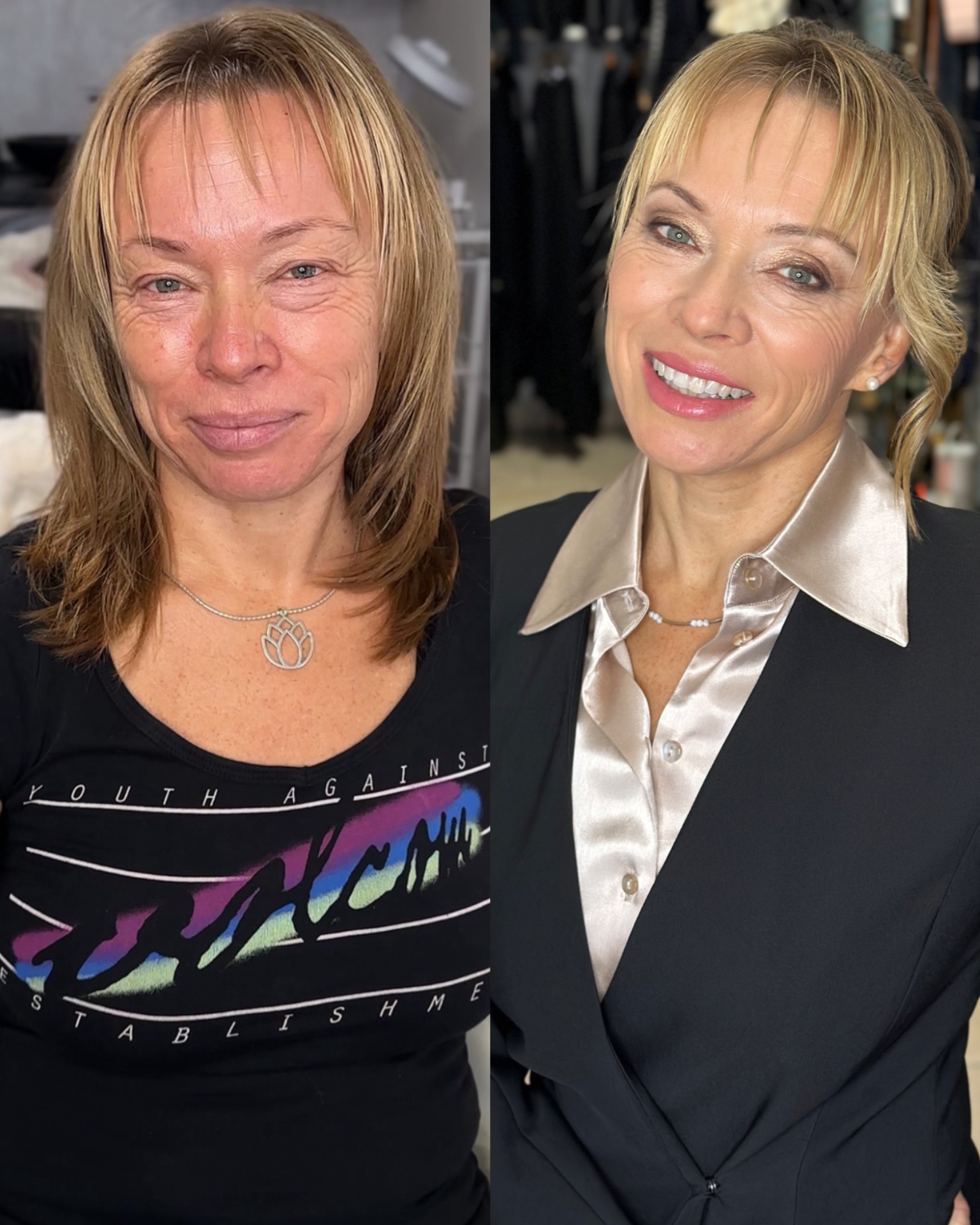 Klientka po proměně Beauty Day exclusive