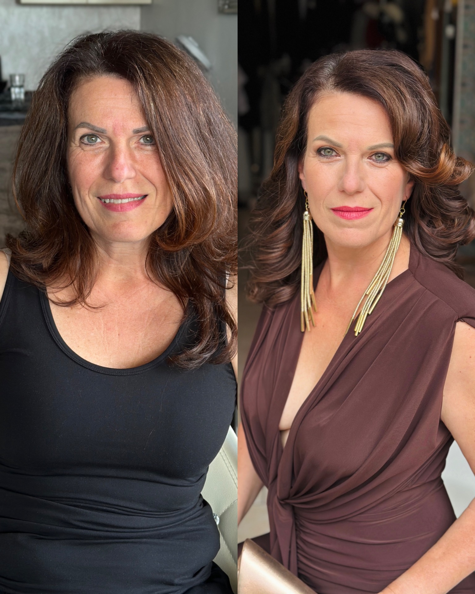 Klientka po proměně Beauty day exclusive